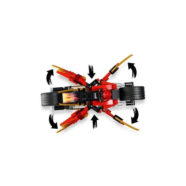 NINJAGO 70667 Мотоцикл-клинок Кая и снегоход Зейна (Фото 5)