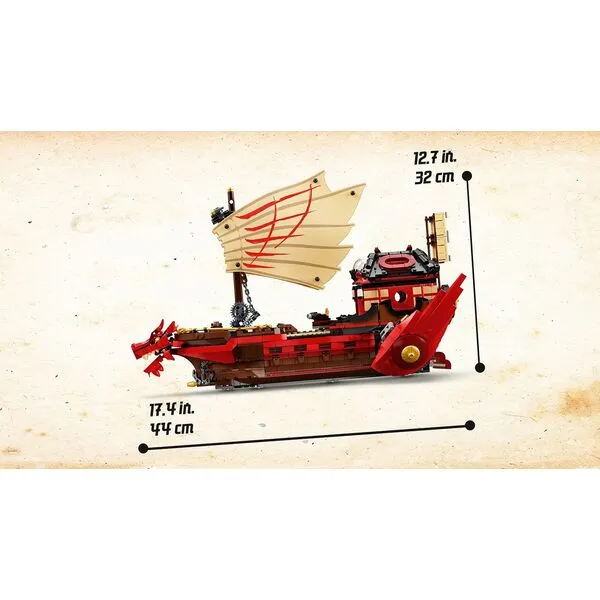 NINJAGO 71705 Летающий корабль Мастера Ву (Фото 13)