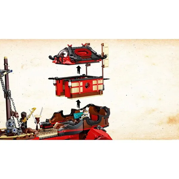 NINJAGO 71705 Летающий корабль Мастера Ву (Фото 11)