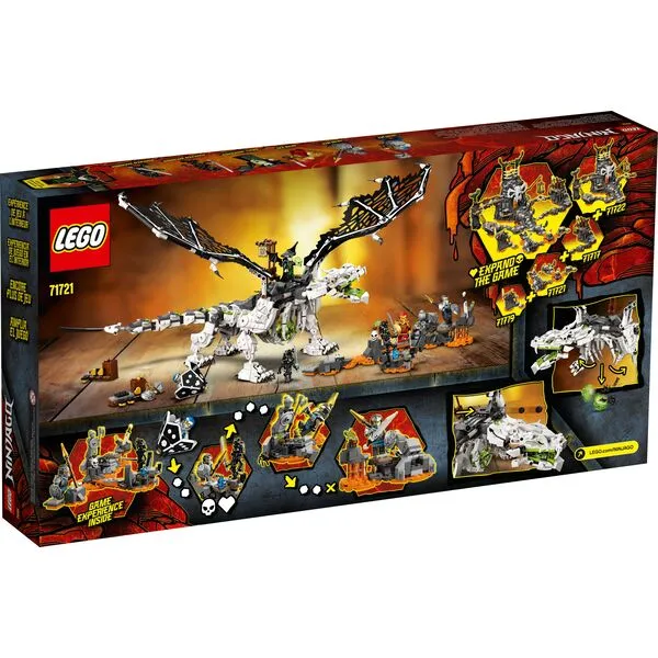 NINJAGO 71721 Дракон чародея-скелета (Фото 2)