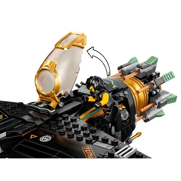 NINJAGO 71736 Скорострельный истребитель Коула (Фото 9)