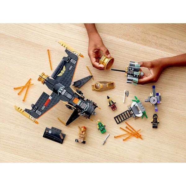 NINJAGO 71736 Скорострельный истребитель Коула (Фото 4)