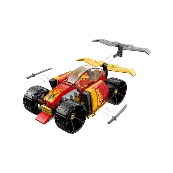 NINJAGO 71780 Гоночный автомобиль ниндзя Кая EVO (Фото 5)