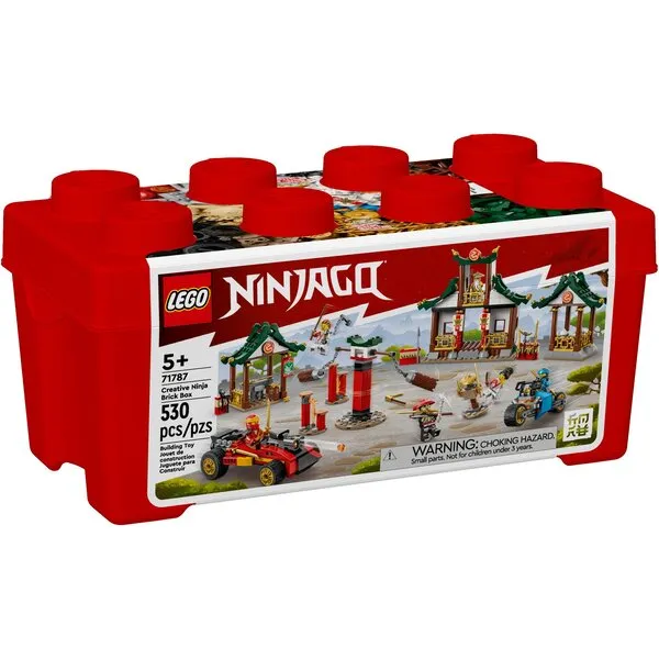 NINJAGO 71787 Креативная коробка с кубиками ниндзя