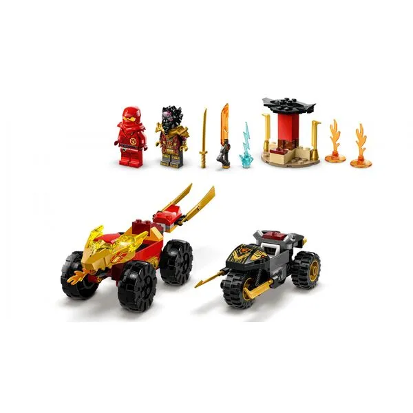 NINJAGO 71789 Битва автомобилей и мотоциклов Кая и Раса (Фото 5)