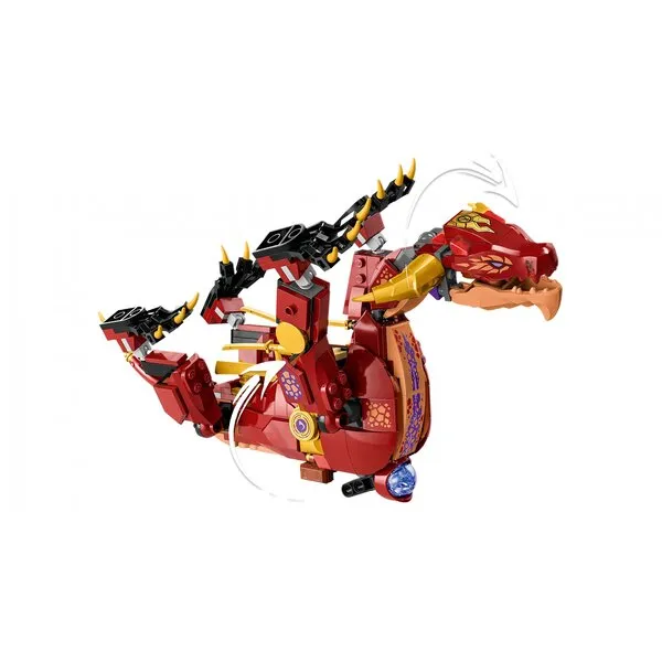 NINJAGO 71793 Трансформация лавового дракона Heatwave (Фото 9)
