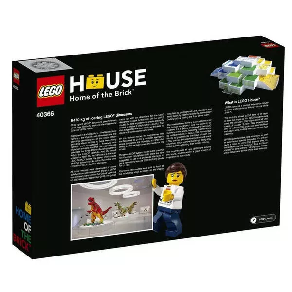 Promotional 40366 Динозавры LEGO House (Фото 2)