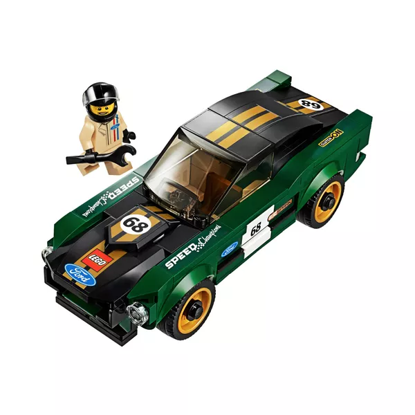 Speed Champions 75884 1968 Ford Mustang Fastback (Фото 5)