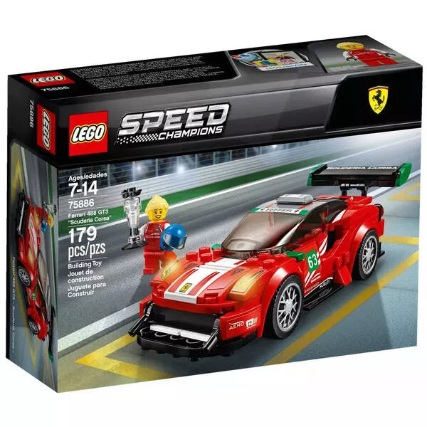 Speed Champions 75886 Ferrari 488 GT3 Scuderia Corsa