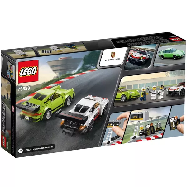 Speed Champions 75888 Porsche 911 RSR и 911 Turbo 3.0 (Фото 2)