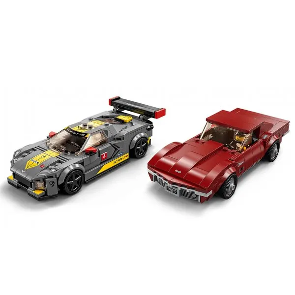 Speed Champions 76903 Chevrolet Corvette C8.R Race Car and 1968 Chevrolet Corvette (Фото 8)