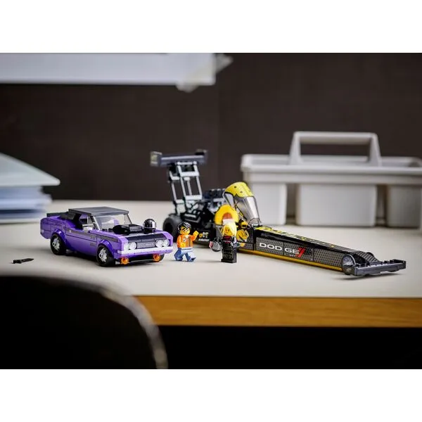 Speed Champions 76904 Mopar Dodge - SRT Top Fuel Dragster and 1970 Dodge Challenger TA (Фото 5)