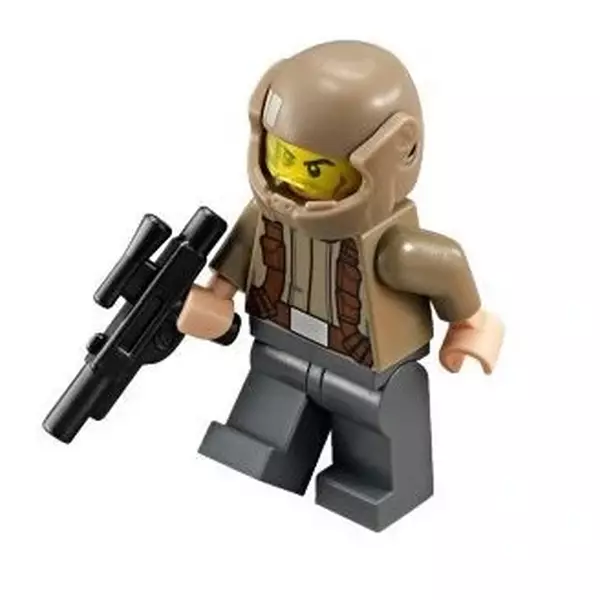 Star Wars 75140-4 Солдат Сопротивления — темно-коричневая куртка sw0720 (Фото 3)