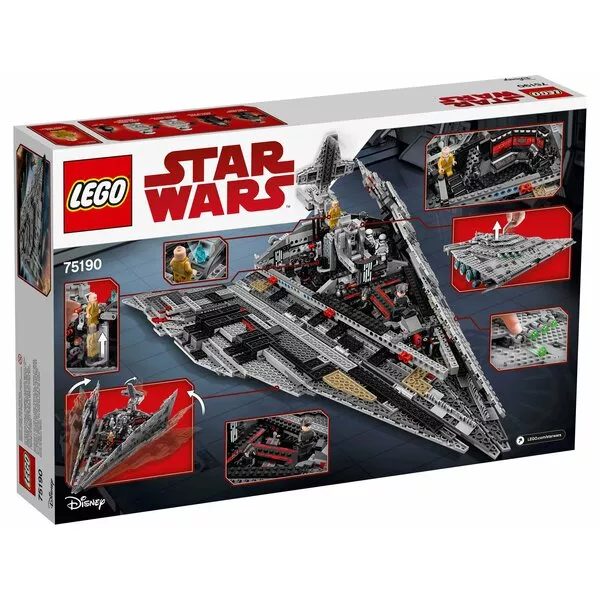 Star Wars 75190 Звёздный разрушитель Первого Ордена (Фото 2)