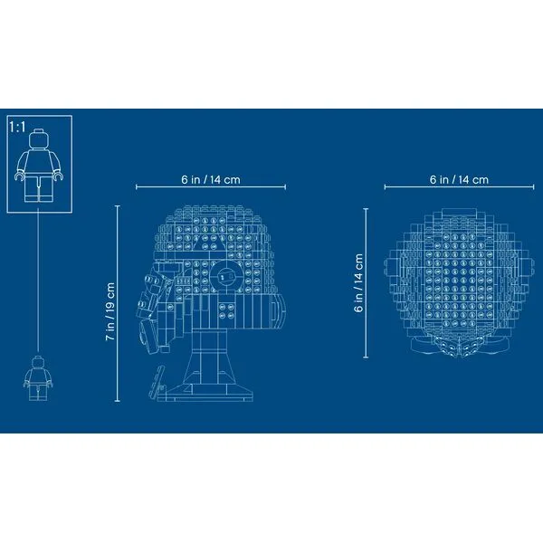 Star Wars 75276 Шлем штурмовика (Фото 13)