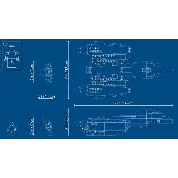 Star Wars 75286 Звёздный истребитель генерала Гривуса (Фото 10)