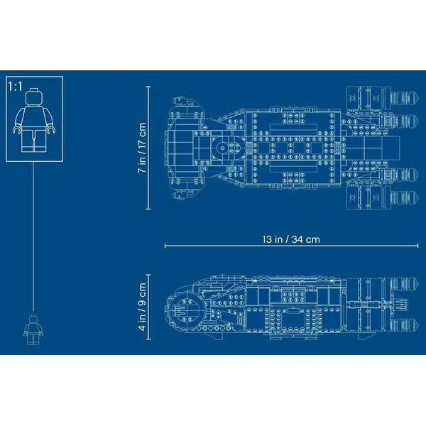 Star Wars 75293 Транспортный корабль Сопротивления I-TS (Фото 16)