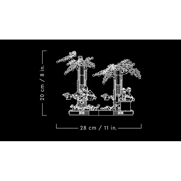 Star Wars 75353 Диорама погони за спидерами на Эндоре (Фото 7)