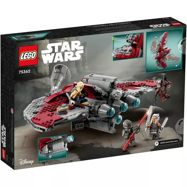 Star Wars 75362-1 Джедайский шаттл Т-6 Асоки Тано (без минифигурок) (Фото 2)