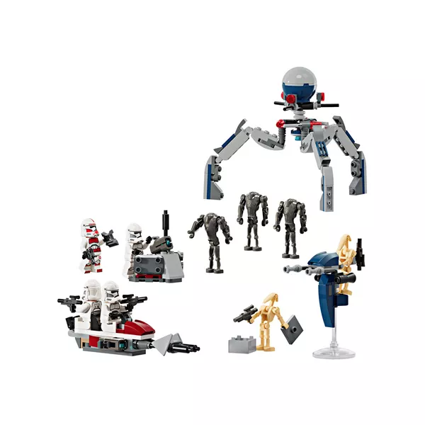 Star Wars 75372 Боевой набор солдат-клонов и боевых дроидов (Фото 7)