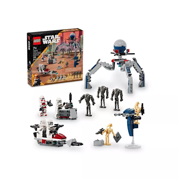 Star Wars 75372 Боевой набор солдат-клонов и боевых дроидов (Фото 3)