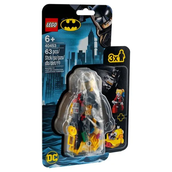 Super Heroes 40453 Бэтмен против Пингвина и Харли Квин