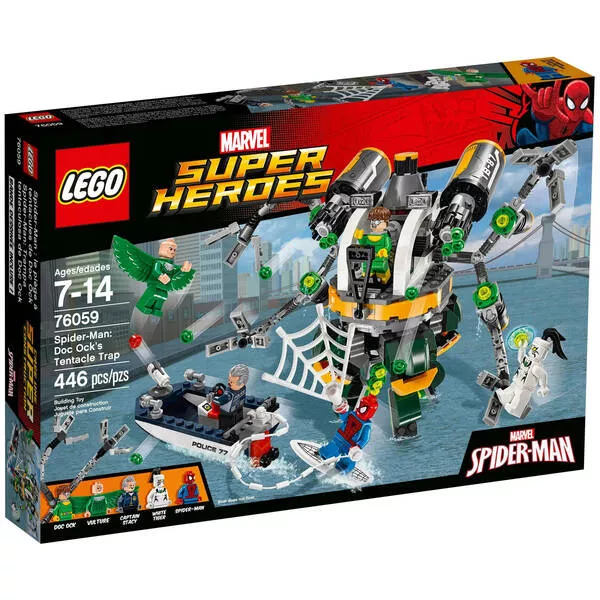 Super Heroes 76059 Человек-паук: В ловушке Доктора Осьминог