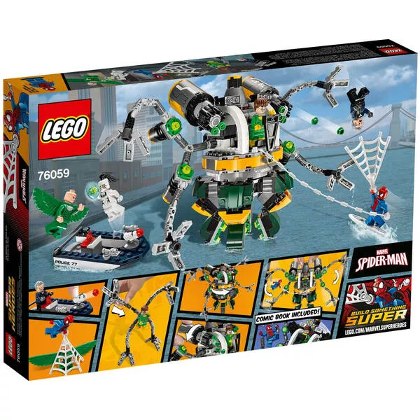 Super Heroes 76059 Человек-паук: В ловушке Доктора Осьминог (Фото 2)