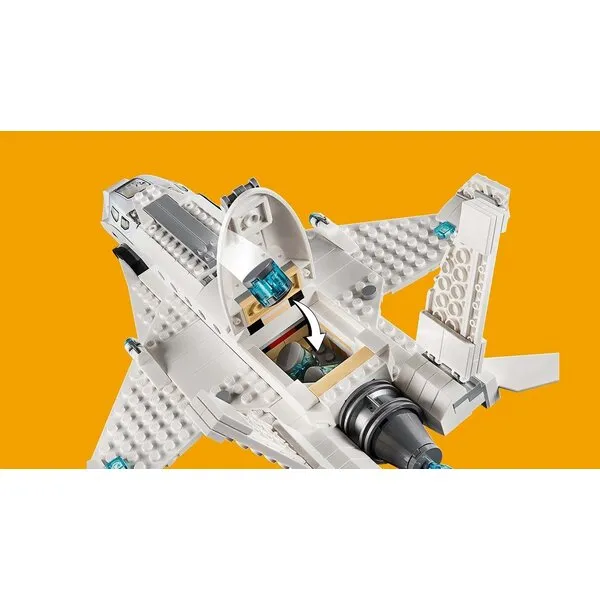 Super Heroes 76130 Реактивный самолёта Старка и атака дрона (Фото 4)