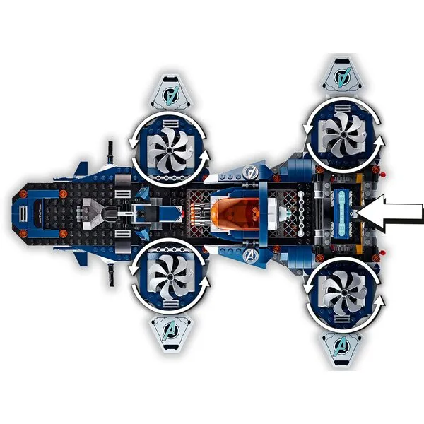 Super Heroes 76153 Геликарриер (Фото 12)