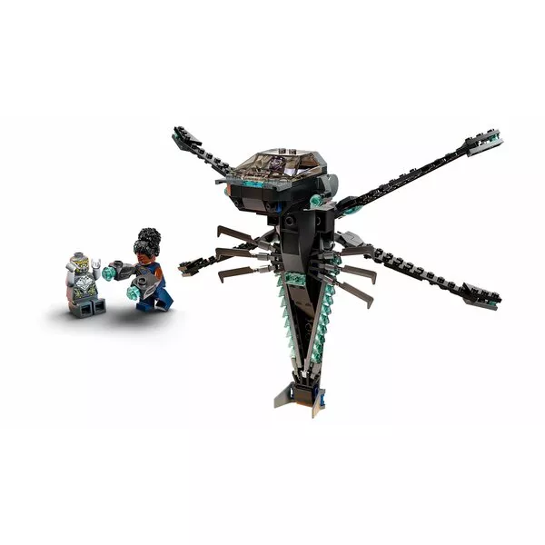 Super Heroes 76186 Корабль Чёрной Пантеры «Дракон» (Фото 8)