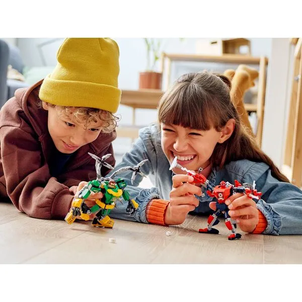 Super Heroes 76198 Битва роботов: Человек-Паук против Доктора Осьминога (Фото 3)