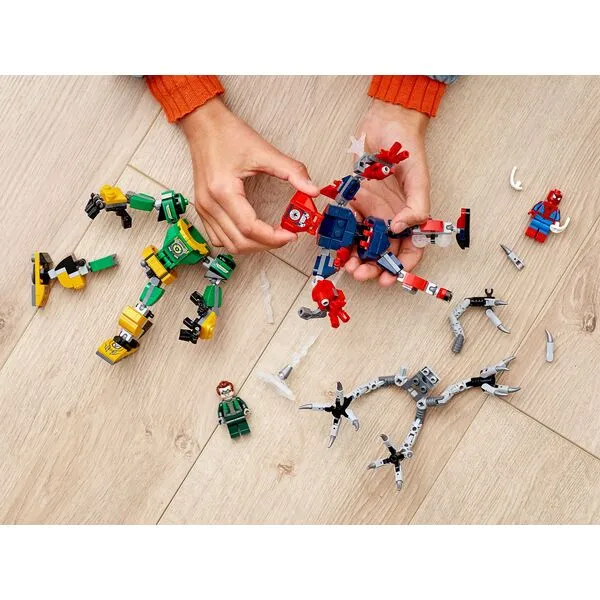 Super Heroes 76198 Битва роботов: Человек-Паук против Доктора Осьминога (Фото 5)