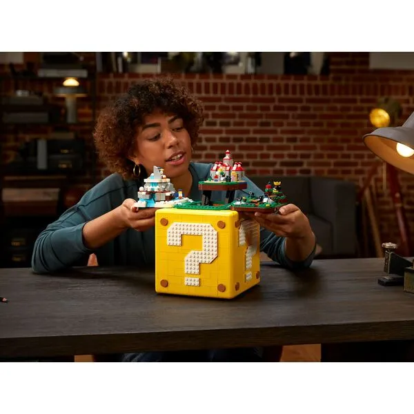 Super Mario 71395 Блок Знак вопроса из Super Mario 64 (Фото 3)