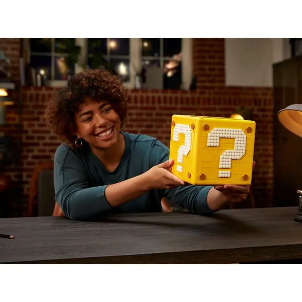 Super Mario 71395 Блок Знак вопроса из Super Mario 64 (Фото 5)