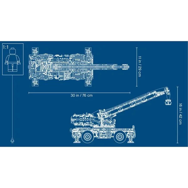 Technic 42082 Подъёмный кран для пересечённой местности (Фото 6)