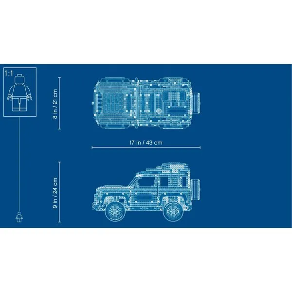 Technic 42110 Land Rover Defender (Фото 12)