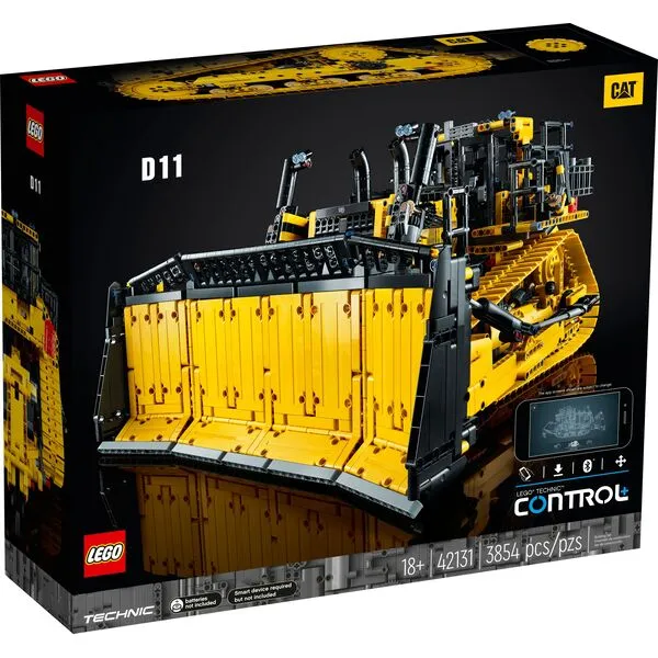 Technic 42131 Бульдозер Cat D11 на пульте управления