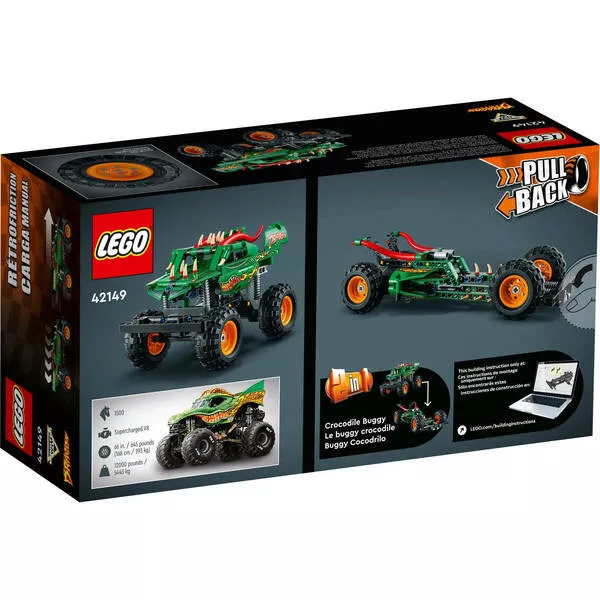 Technic 42149 Monster Jam Дракон (Фото 2)