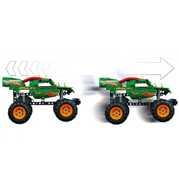 Technic 42149 Monster Jam Дракон (Фото 8)