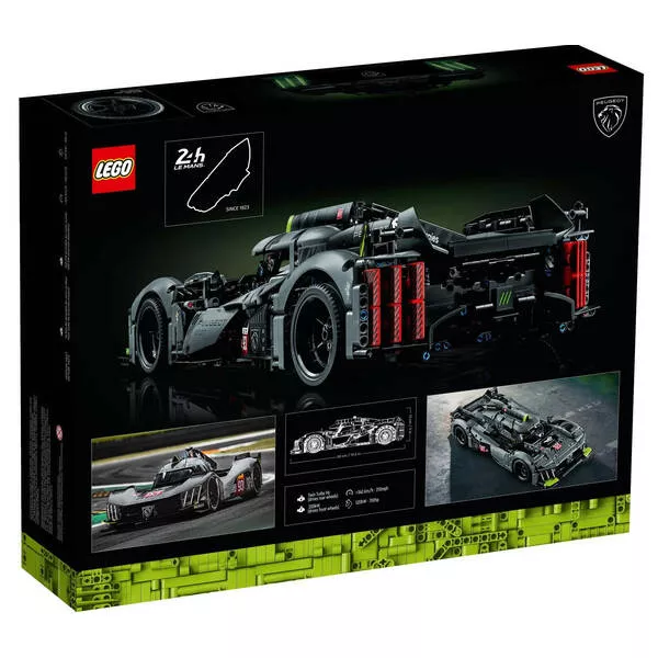 Technic 42156 Гибридный гиперкар PEUGEOT 9X8 24H Le Mans (Фото 2)