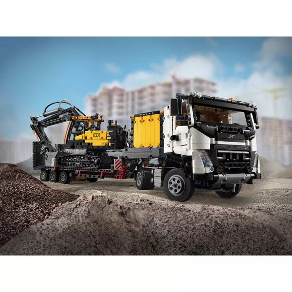 Technic 42175 Грузовик Volvo FMX и электрический экскаватор EC230 (Фото 3)