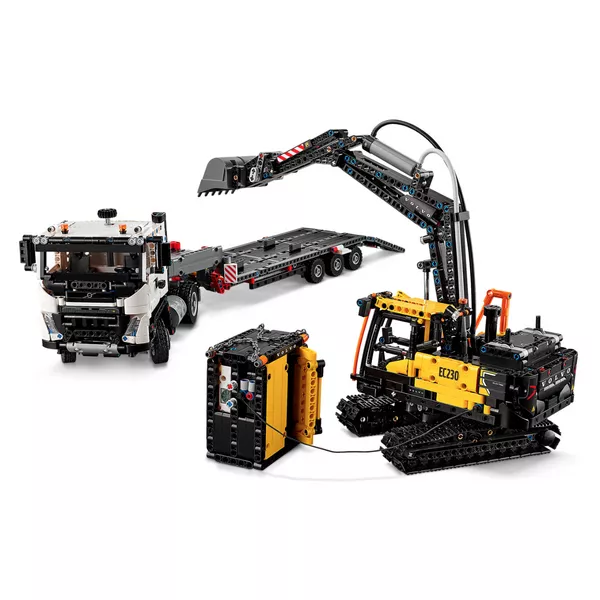 Technic 42175 Грузовик Volvo FMX и электрический экскаватор EC230 (Фото 14)
