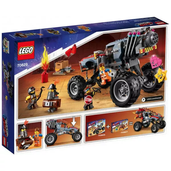 The LEGO Movie-2 70829 Побег Эммета и Дикарки на багги (Фото 2)