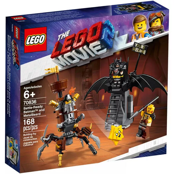 The LEGO Movie-2 70836 Боевой Бэтмен и Железная борода