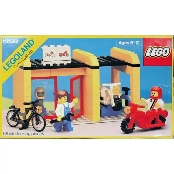 Town 6699 Велосипедная мастерская, городок
