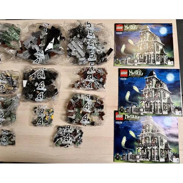 Уцененные наборы 10228-404 Дом с привидениями (Фото 7)