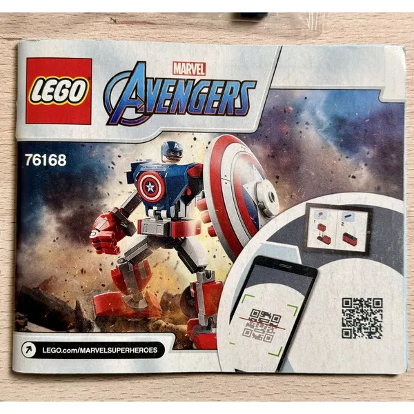 Уцененные наборы 76168-404 Капитан Америка: Робот (Фото 6)