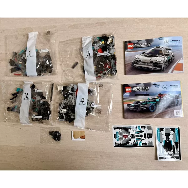 Уцененные наборы 76909-404 Mercedes-AMG F1 W12 E Performance и Mercedes-AMG Project One (Фото 2)